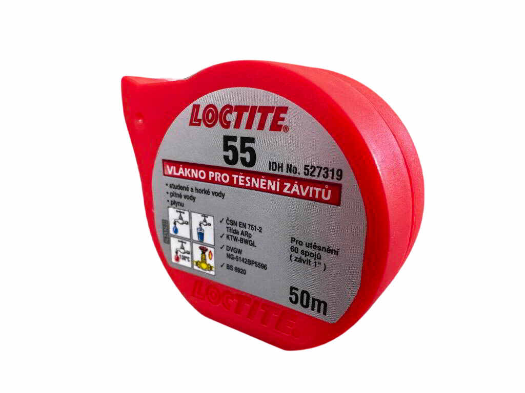 Teflonová niť Loctite 55 - 50m (3)